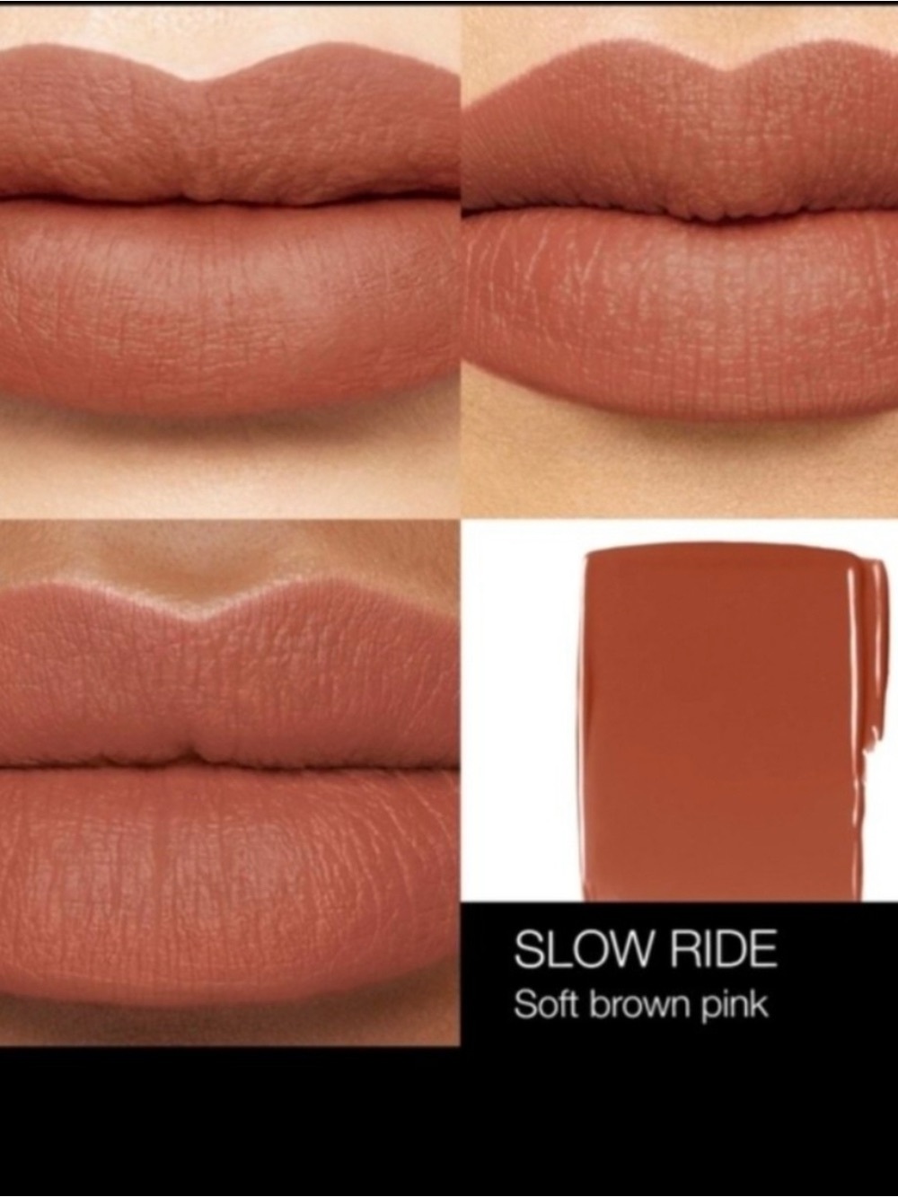 NARS Velvet Lip Glide Liquid Lipstick - Warm Brown Nude
